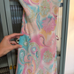 Y2K Pastel Detailed Slip Dress