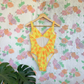 90's Yellow Floral Swimsuit