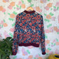 90's Flower Thin Bomber