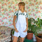 Cropped Striped Polo Shirt