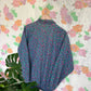 90's Flower Printed Coat
