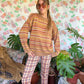 90’s Warm Deadstock Plaid Hamuche Pants