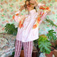 90’s Burgundy Striped Hamuche Pants - with the tag!