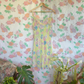 90's Yellow Floral Dress