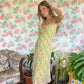 90's Green Garden Dress