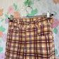 90’s Warm Deadstock Plaid Hamuche Pants