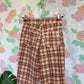 90’s Warm Deadstock Plaid Hamuche Pants