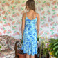 90's Blue Dreamy Slip Dress