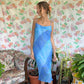 90's Blue Romantic Dress