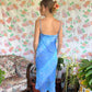 90's Blue Romantic Dress