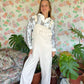 90's Cream Cotton Overall