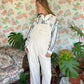 90's Cream Cotton Overall
