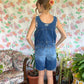 90's Unique Denim Jumpsuit