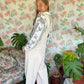 90's Cream Cotton Overall