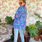 90's Flower Unique Blazer
