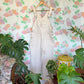 90's Cream Cotton Overall