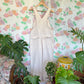 90's Cream Cotton Overall