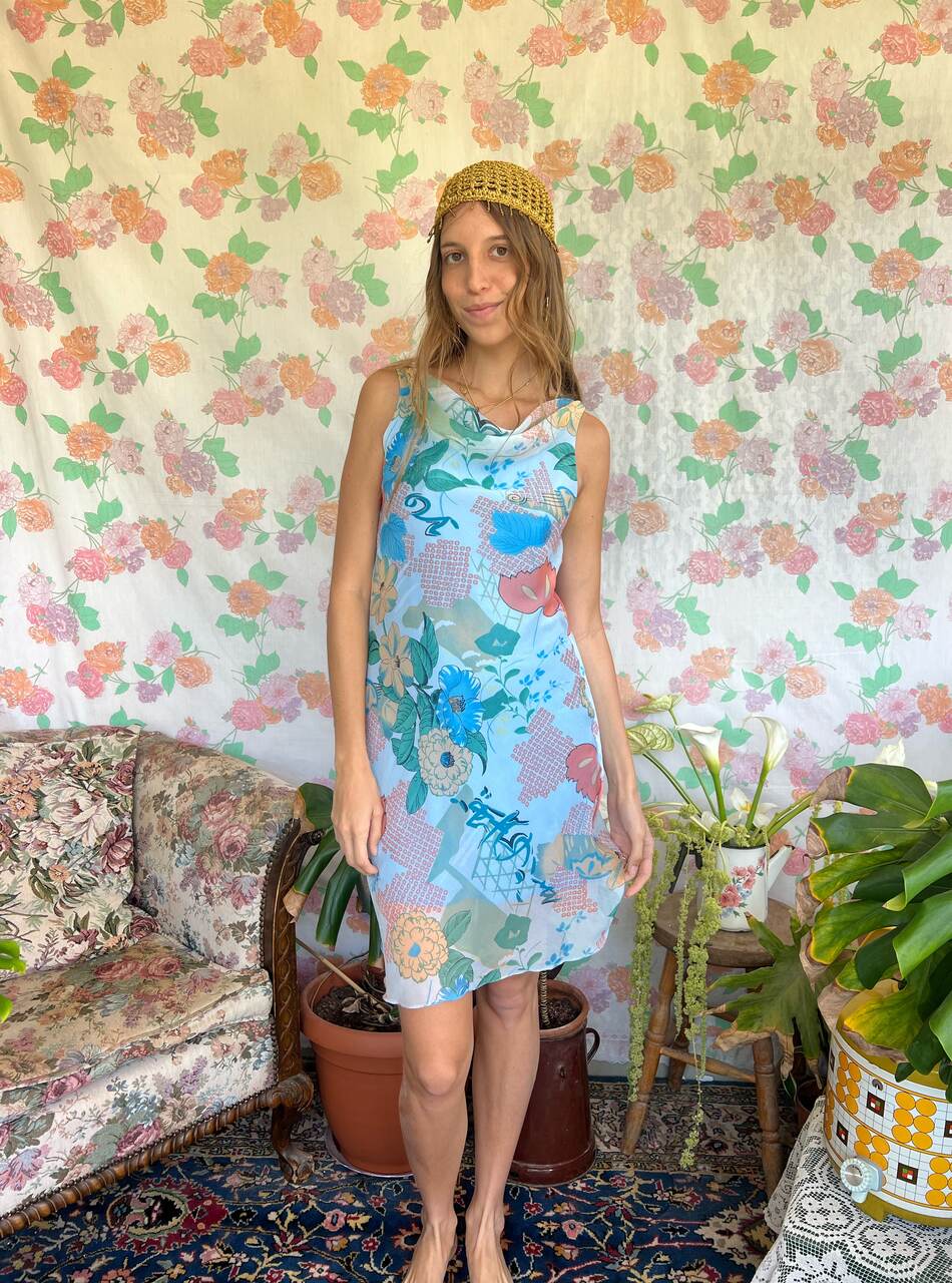 2000's Floral Dress