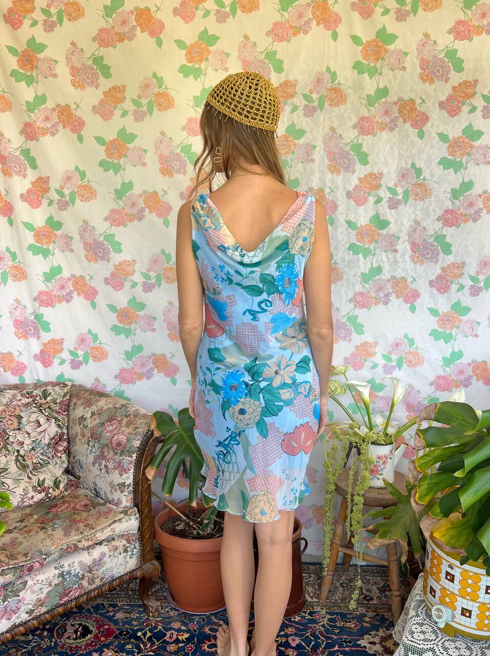 2000's Floral Dress
