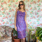 00's Purple Dress