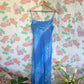 90's Blue Romantic Dress