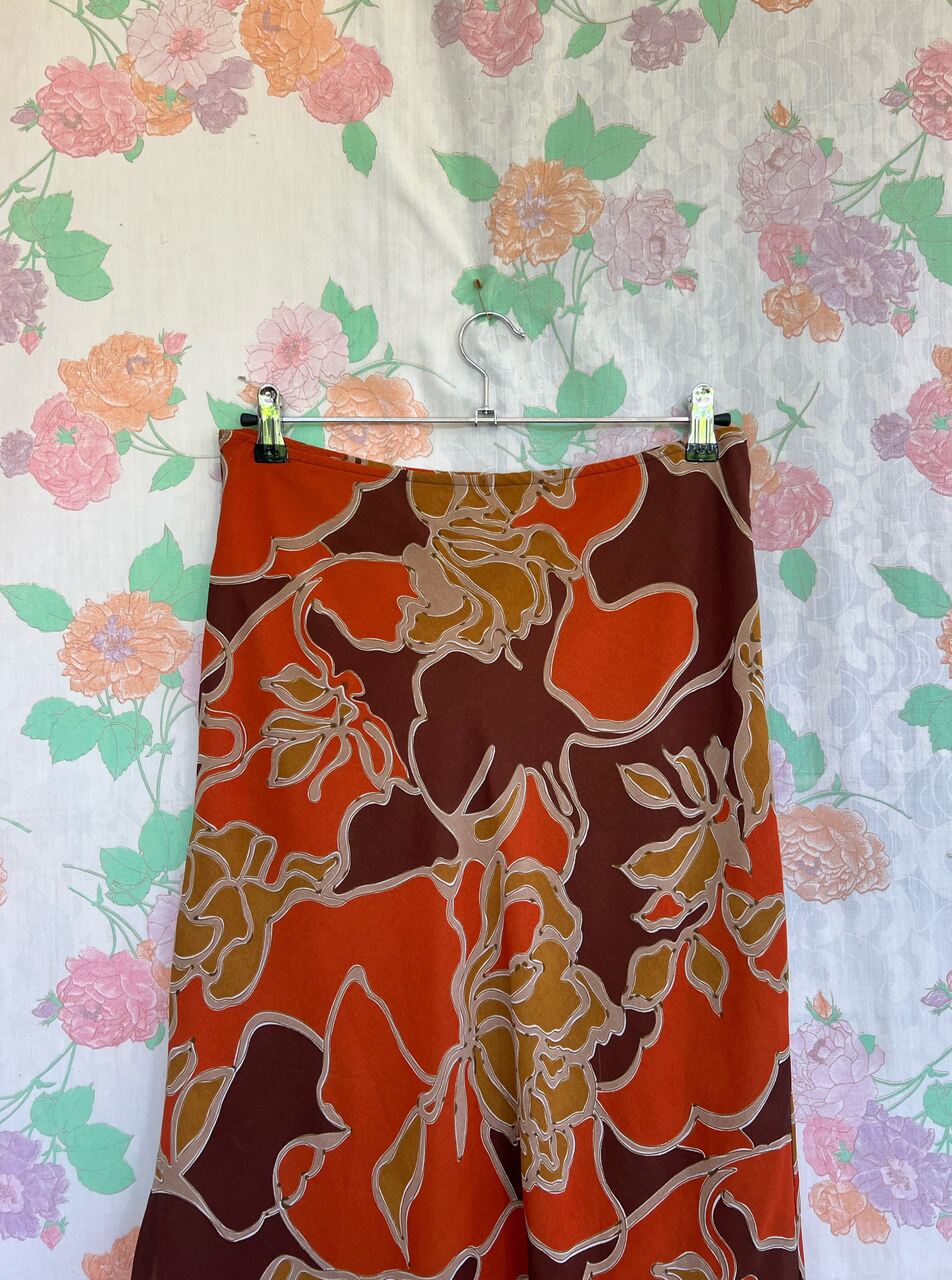 Y2K Organic Tones Skirt