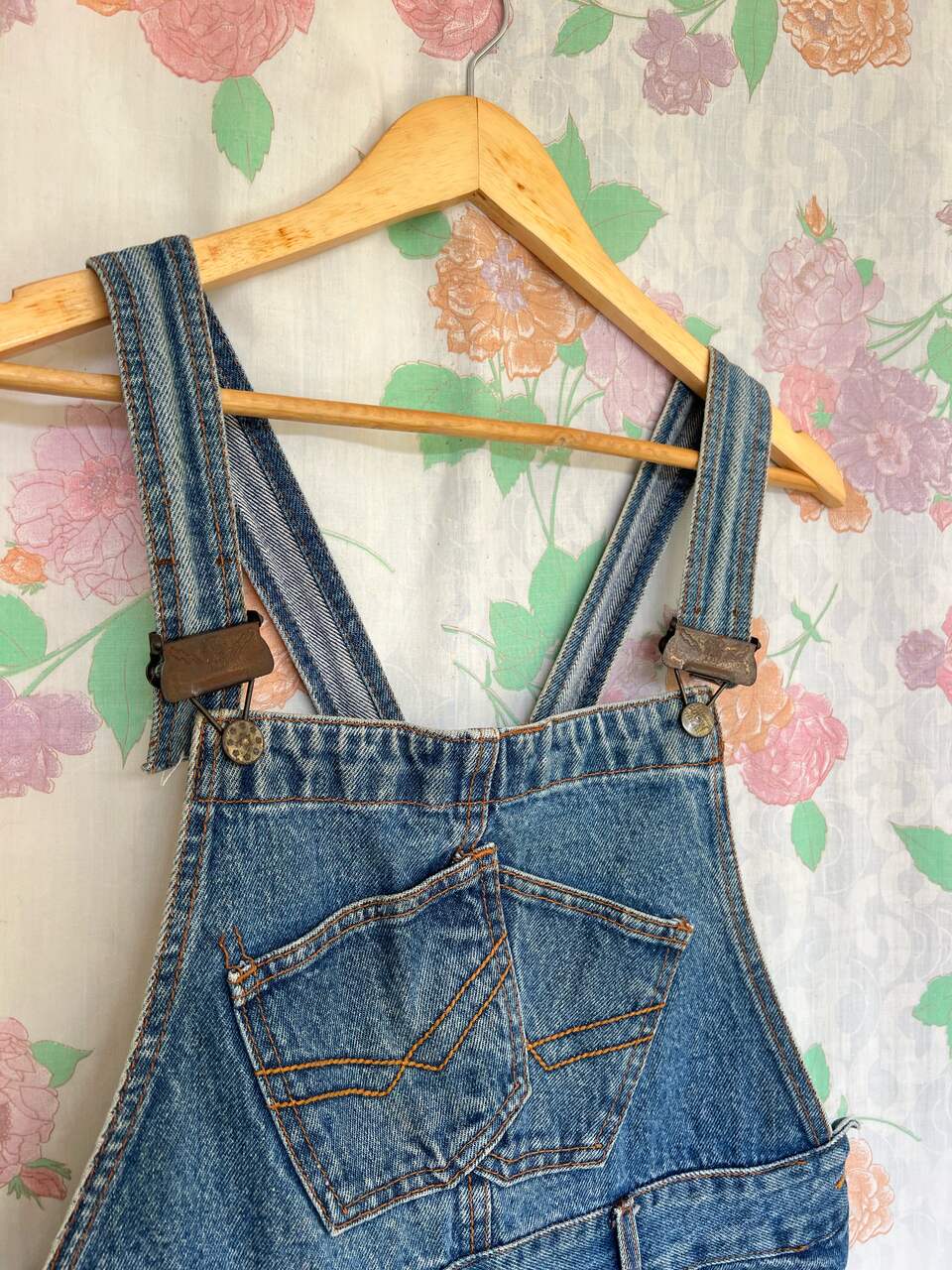 90's Oversized Denim Overall