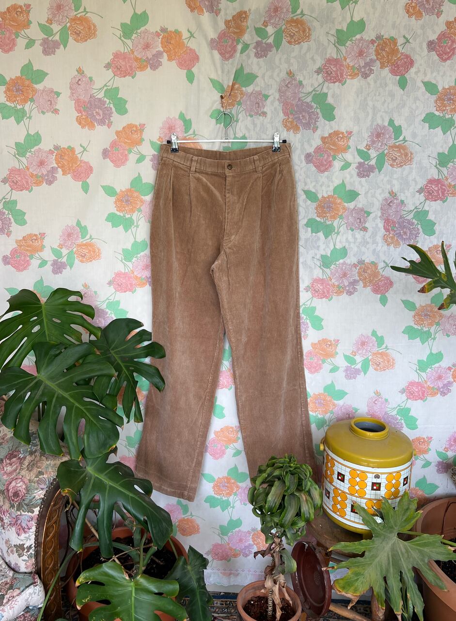 90's Caramel Corduroy Pants