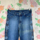 00's Denim Embroidered Pants