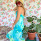 90's Tourquise Slip Dress