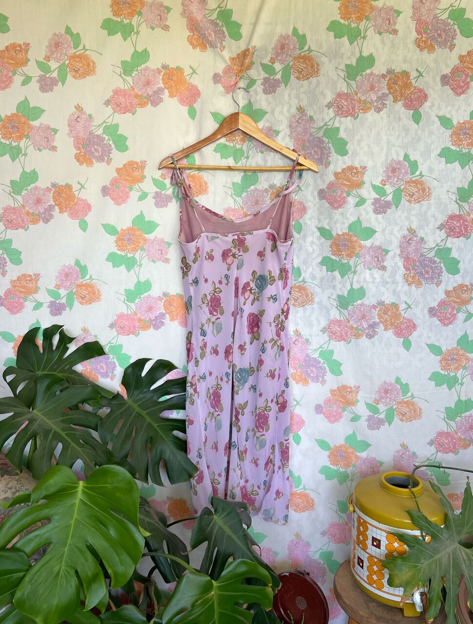 00's Flower Slip Dress