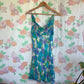 90's Silk Garden Dress