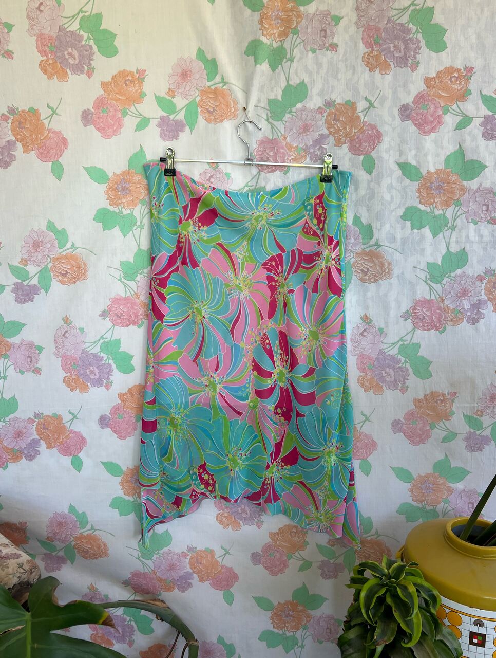 Y2K Pastel Floral Skirt