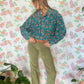 90's Flower Corduroy Jacket