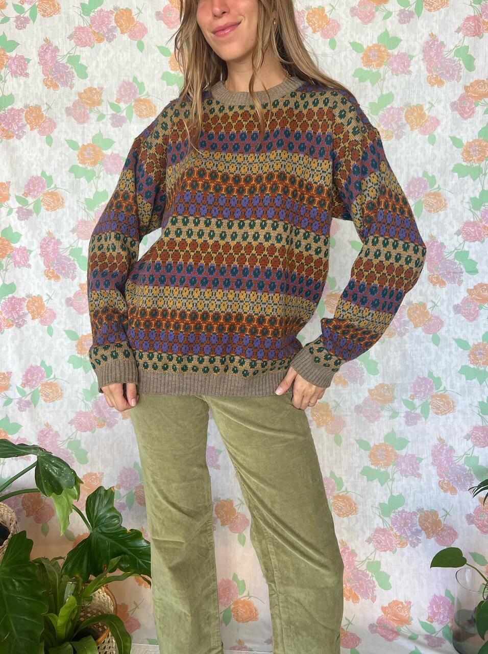 90's Pattern Sweater