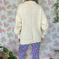 90's Detailed Button Sweater