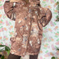 90's Brown Oversized Coat