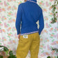 90's Printed Turtle Neck Sweater