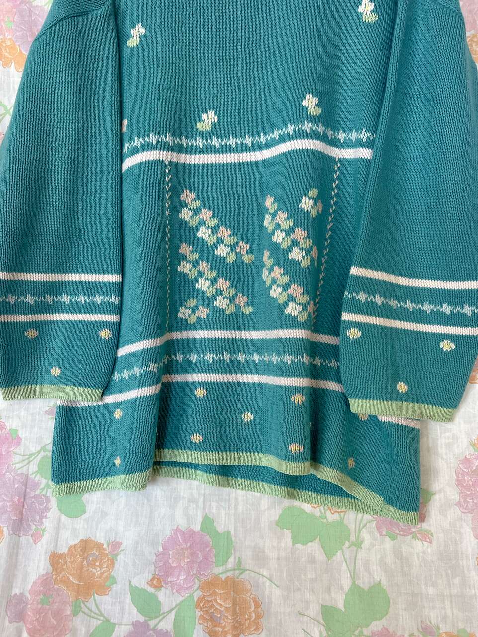 90's Unique Detailed Sweater