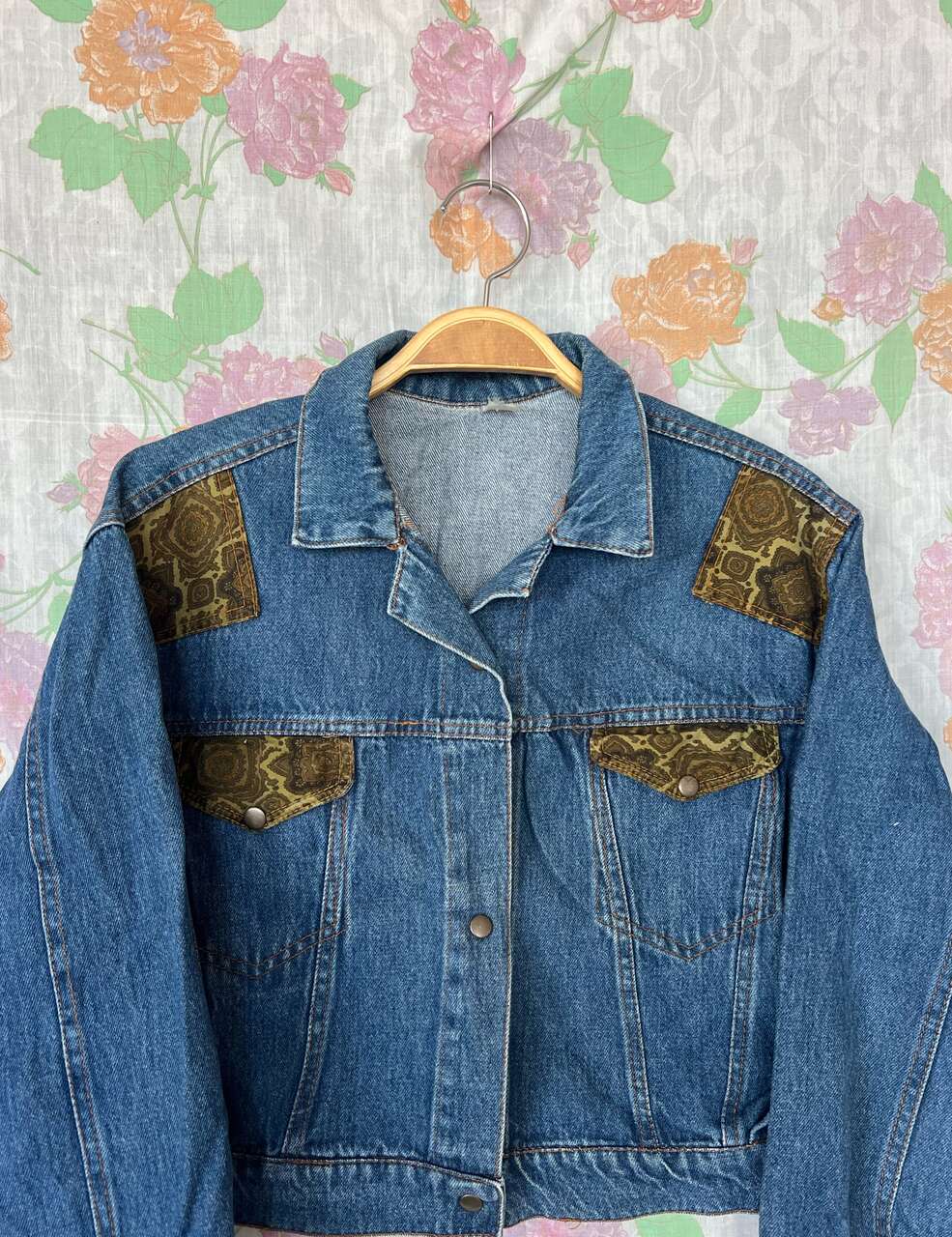 90's Cropped Denim Jacket