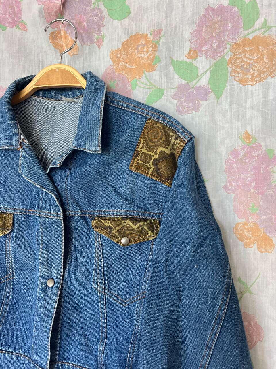 90's Cropped Denim Jacket