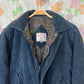 90's Dark Blue Corduroy Bomber