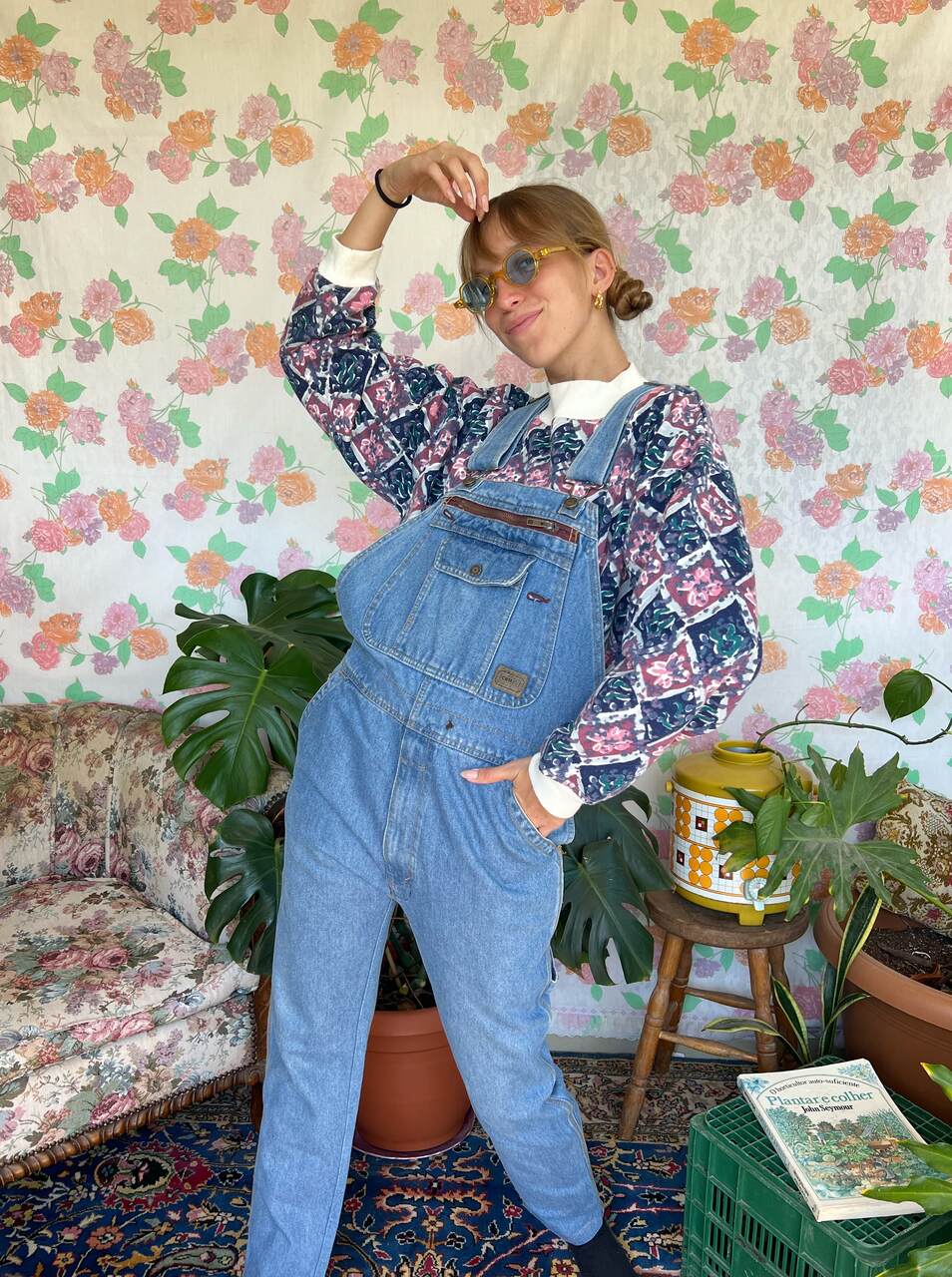 90's Schmidt Denim Overall