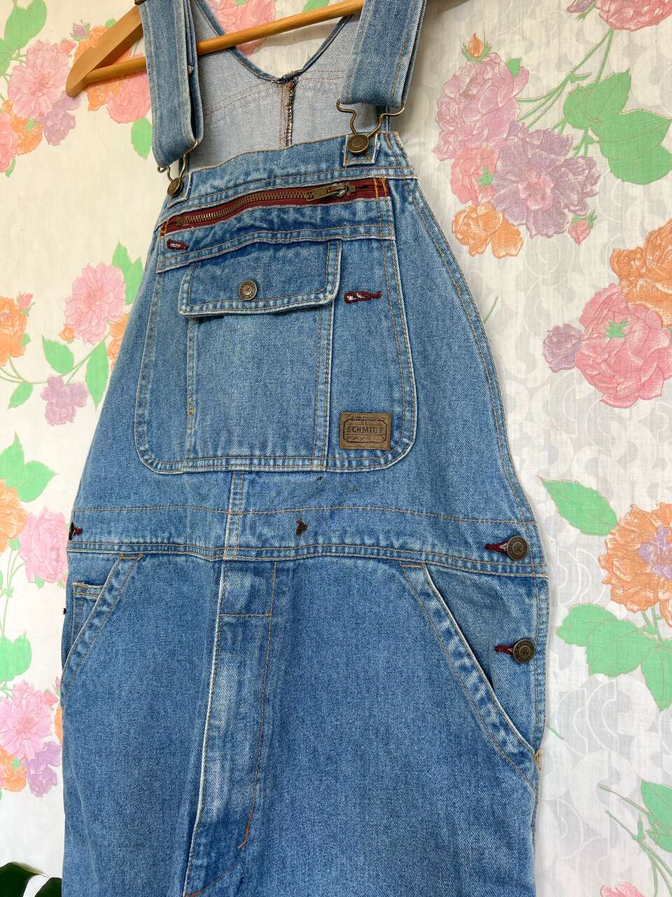 90's Schmidt Denim Overall