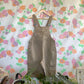 90's Kaki Cargo Jumpsuit