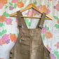 90's Kaki Cargo Jumpsuit