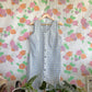 90's Cotton Textured Vichy Dress