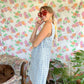 90's Cotton Textured Vichy Dress