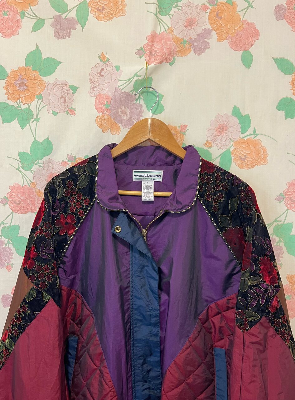 80's Westbound Detailed Windbreaker