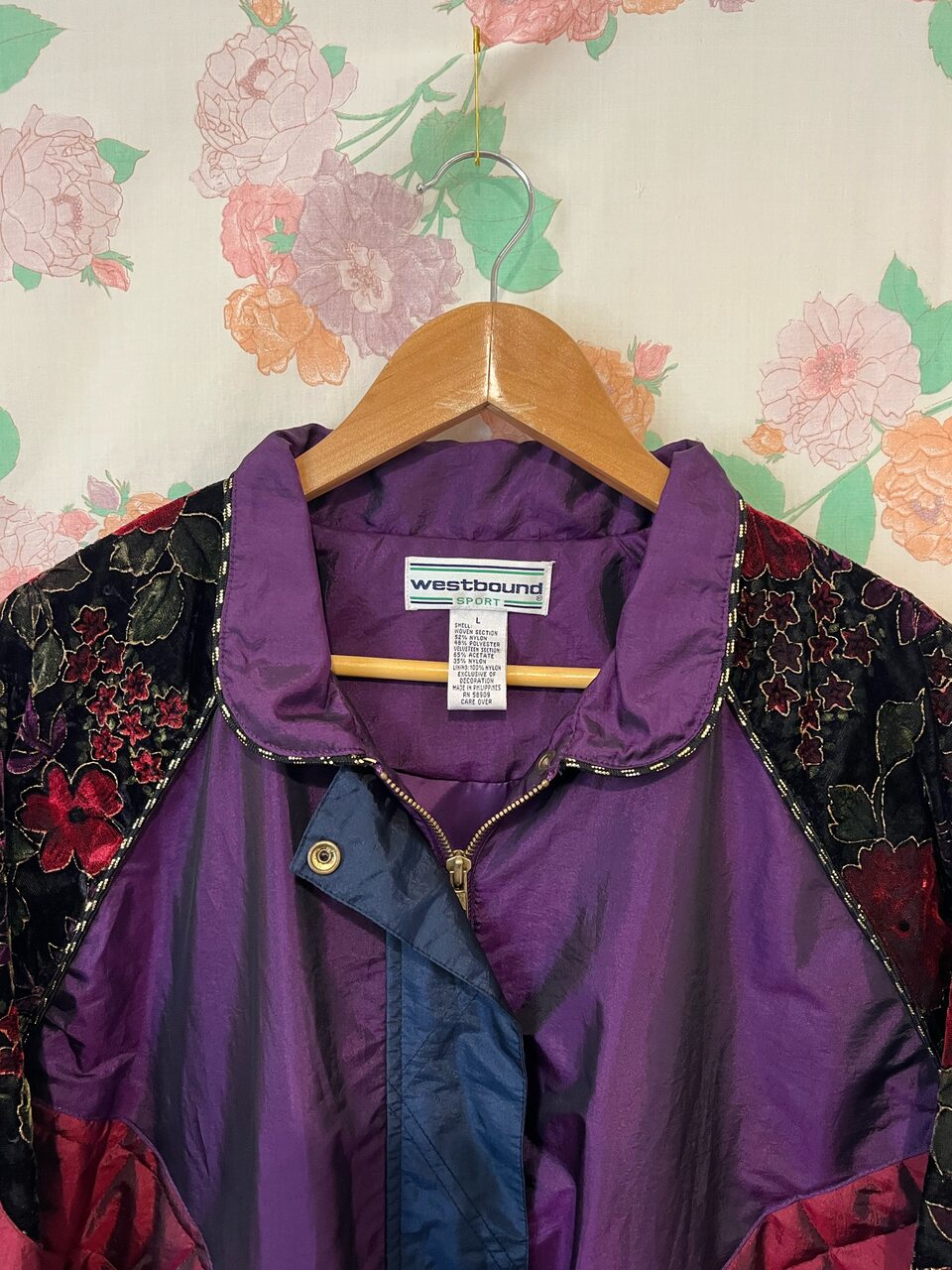 80's Westbound Detailed Windbreaker